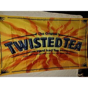 Twisted Tea Alcohol Flag NEW 3x5ft
